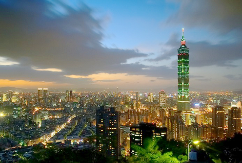 梦想飞翔的台湾天空